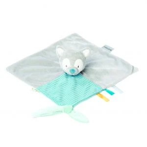 Nattou Doudou Plat Loup Attache Pour Sucette, 27 X 27 Cm, Tim Et Tiloo, Beige, 498128, Gris 3 Nattou Doudou Plat Loup Attache Pour Sucette, 27 X 27 Cm, Tim Et Tiloo, Beige, 498128, Gris