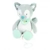 Nattou Peluche Musicale Loup, Berceuse La-Le-Lu, Hauteur : 30 Cm, Tim Et Tiloo, Gris, 498067 -Nattou 4591985 0