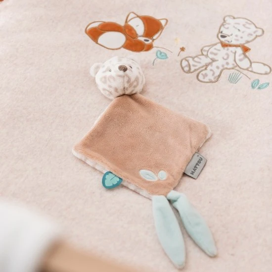 NATTOU Boris Et Jungo Mini Doudou Léopard 4 NATTOU Boris Et Jungo Mini Doudou Léopard – Image 2