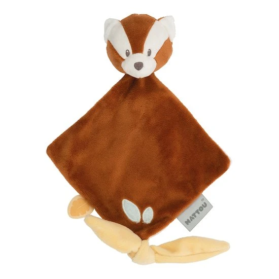 NATTOU Boris Et Jungo Mini Doudou Panda Roux 3 NATTOU Boris Et Jungo Mini Doudou Panda Roux