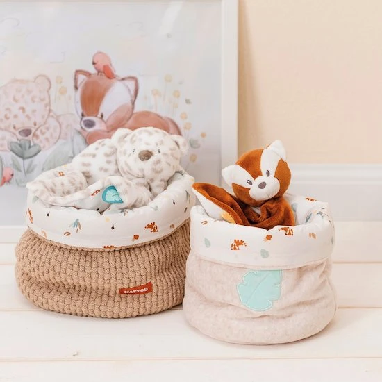 NATTOU Boris Et Jungo Mini Doudou Panda Roux 4 NATTOU Boris Et Jungo Mini Doudou Panda Roux – Image 2