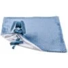 Nattou Doudou Couverture Lapidou - En Polyester - Bleu Pineapple + Blanc SBD -Nattou 6230329 0