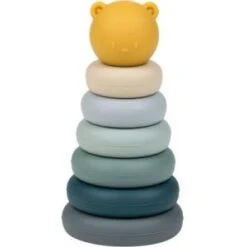 Nattou Pyramide à Empiler Pastel Ours Bleu