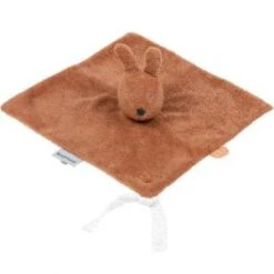 Nattou Doudou Attache Sucette Susie & Bonnie Lapin Rouille (27 X 27 Cm)