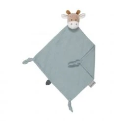 Nattou Doudou Maxi Girafe Plat Luna & Axel - Vert/Beige