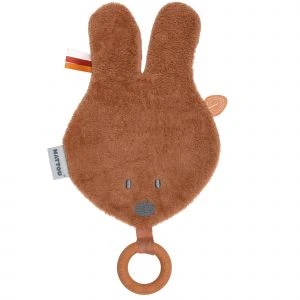 Nattou Doudou Lapin Bonnie + Anneau De Dentition En Silicone 30 Cm - Rouille 3 Nattou Doudou Lapin Bonnie + Anneau De Dentition En Silicone 30 Cm - Rouille
