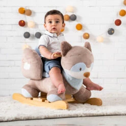 Bascule Bob Le Raton Laveur NATTOU Jim & Bob -Nattou bascule bob le raton laveur nattou jim bob 1