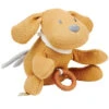 Peluche Musicale Chien Caramel Jacquard NATTOU Charlie -Nattou charlie musical chien jacquard