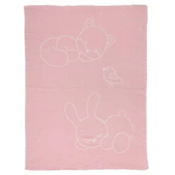 Couverture Tricotée 75x100 NATTOU Alice Et Pomme