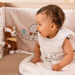 Gigoteuse 70cm Beige NATTOU Boris & Jungo -Nattou gigoteuse 70cm beige nattou boris jungo 2