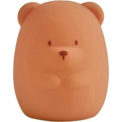 NATTOU Veilleuse Medium Ours Caramel 12cm  Silicone