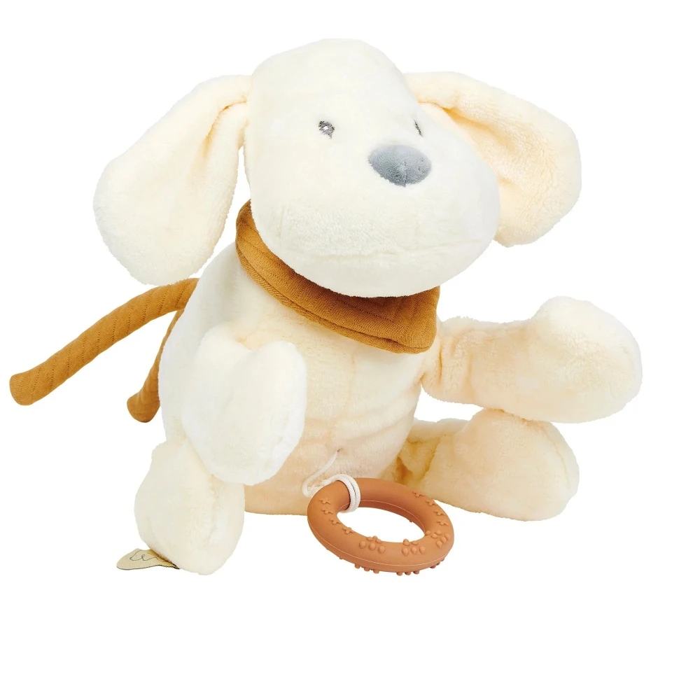 NATTOU Peluche Musicale Charlie Le Chien Vanille 3 NATTOU Peluche Musicale Charlie Le Chien Vanille