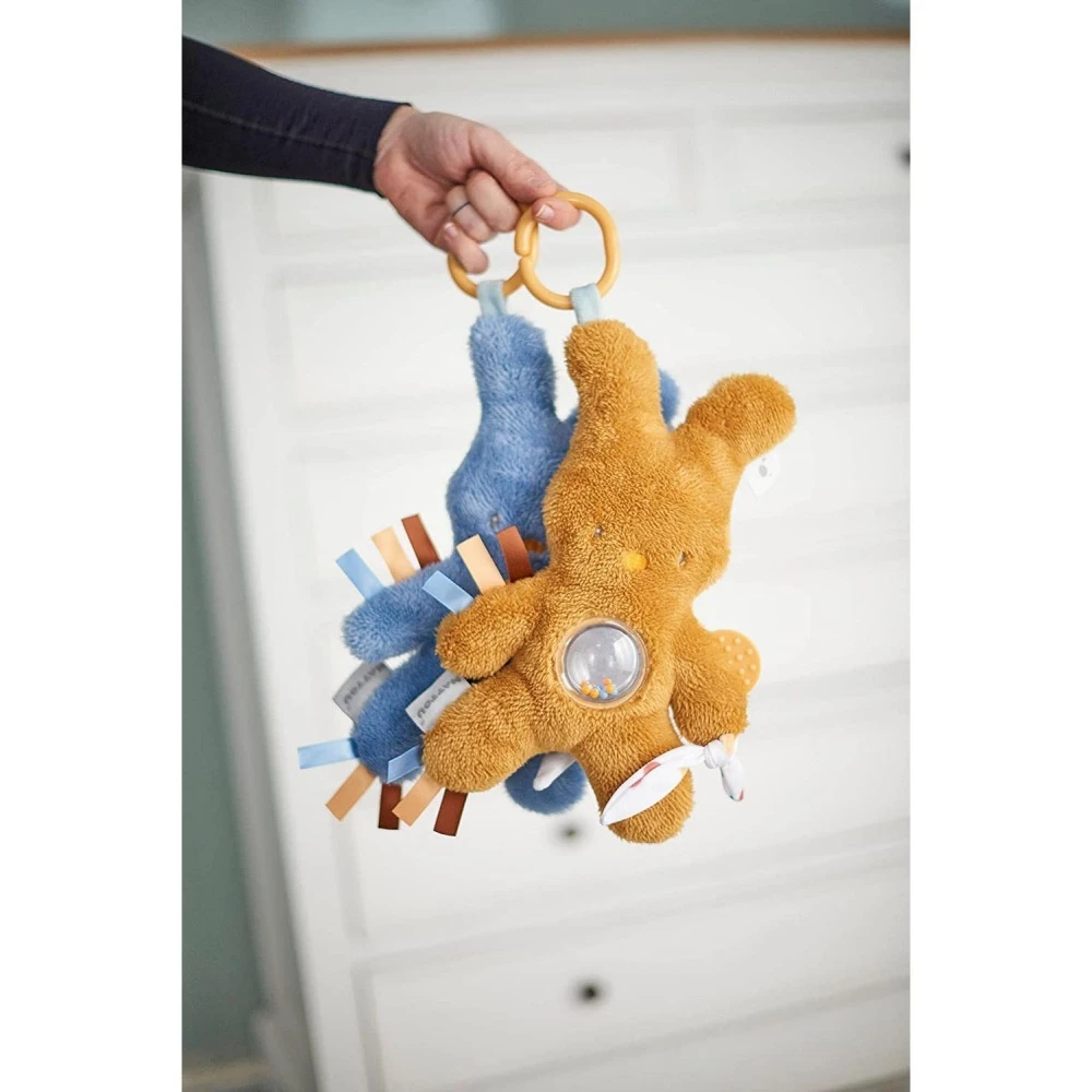 NATTOU Peluche Eveil Plate Tipidou Bleu - Lapidou 4 NATTOU Peluche Eveil Plate Tipidou Bleu - Lapidou – Image 2