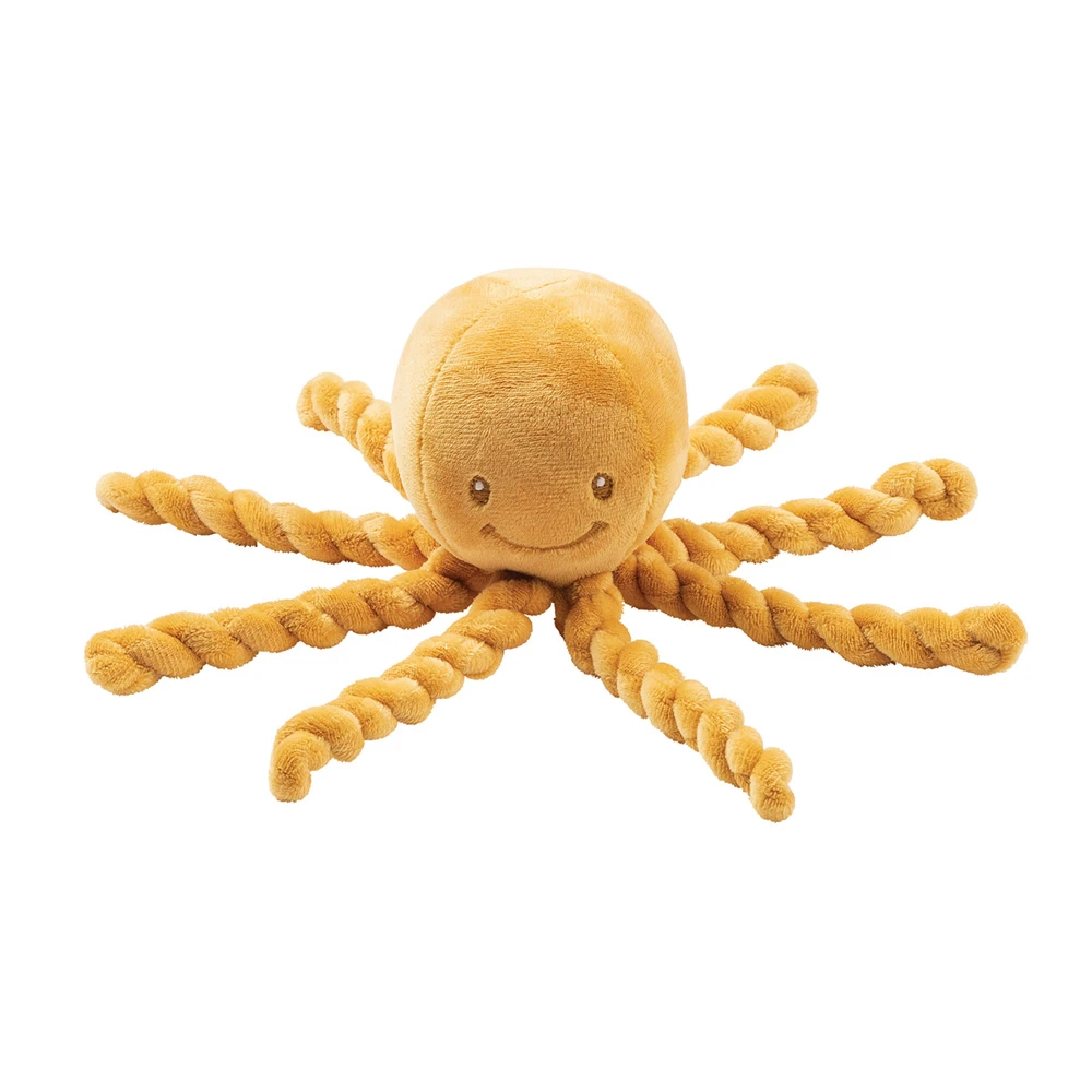 NATTOU Peluche Bébé Pieuvre Lapidou Ocre 3 NATTOU Peluche Bébé Pieuvre Lapidou Ocre