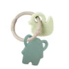 NATTOU Anneau Dentition Silicone Elephant Et Canard Anneau Gris -Nattou jo083179669