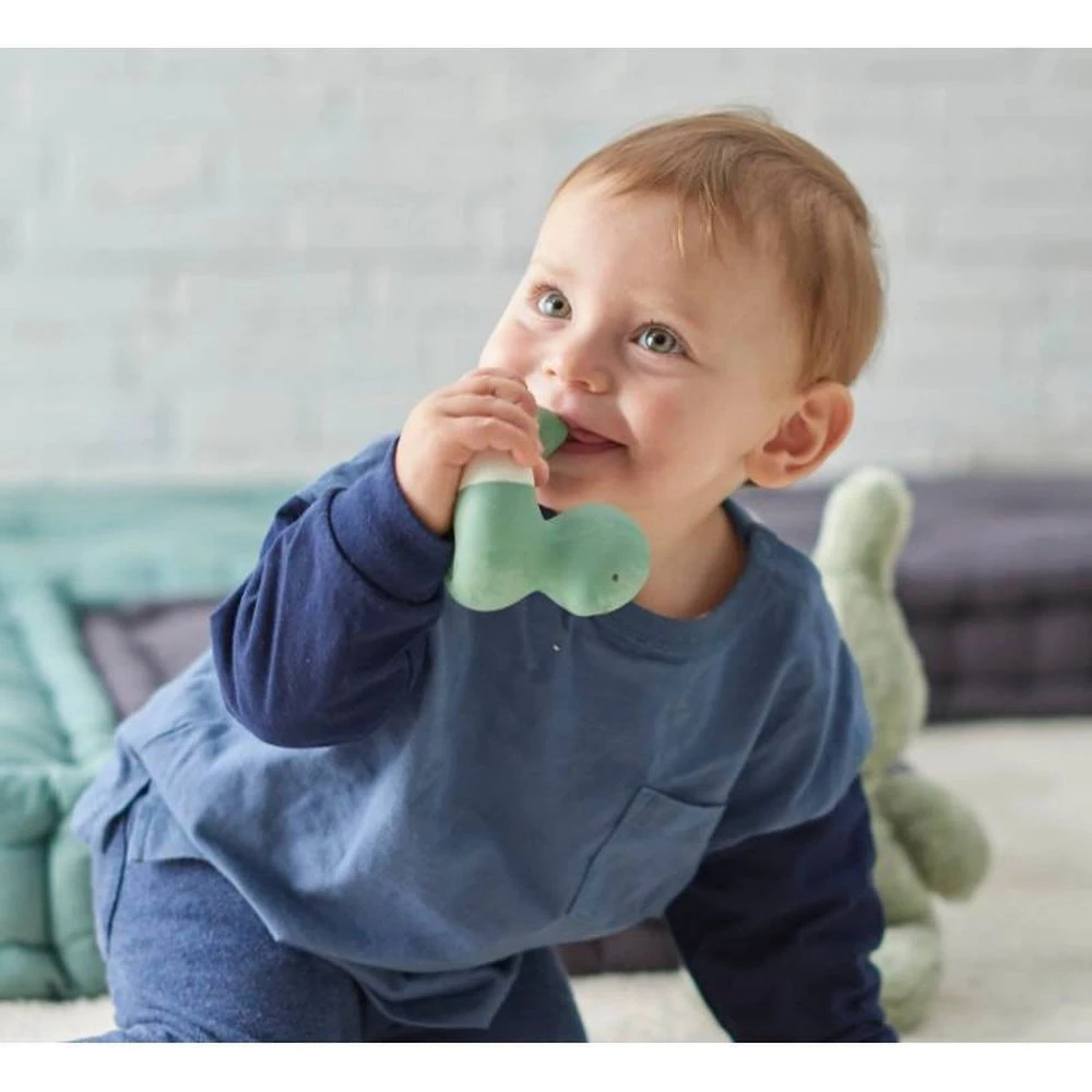 NATTOU Canard Bouée Caoutchouc Bleu 4 NATTOU Canard Bouée Caoutchouc Bleu – Image 2