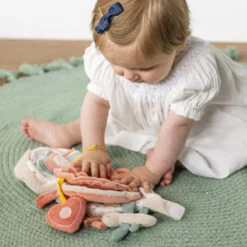 Livre D'activités En Tissu NATTOU Mila, Lana Et Zoë -Nattou livre d activites en tissu nattou mila lana et zoe 2