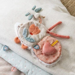 Livre D'activités En Tissu NATTOU Mila, Lana Et Zoë -Nattou livre d activites en tissu nattou mila lana et zoe 3