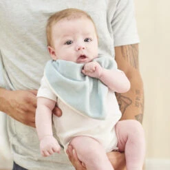 Lot De 2 Bavoirs Bandanas NATTOU Roméo, Jules & Sally -Nattou lot de 2 bavoirs bandanas nattou romeo jules sally 1 2