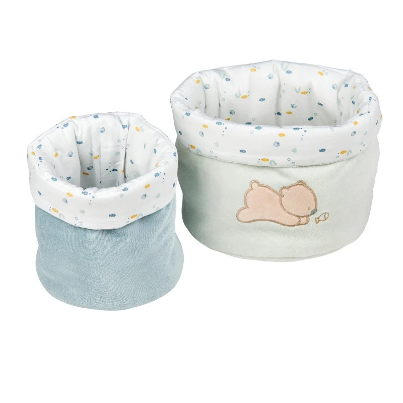 Lot De 2 Paniers NATTOU Roméo, Jules & Sally 3 Lot De 2 Paniers NATTOU Roméo, Jules & Sally