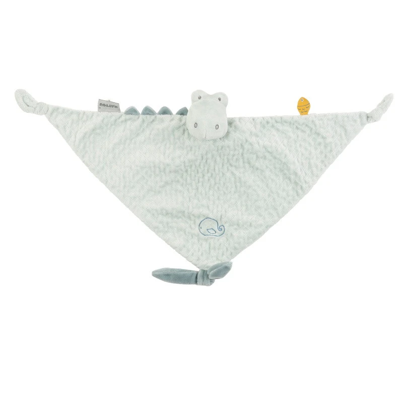 Maxi-doudou Roméo Le Croco Vert NATTOU Roméo, Jules & Sally 3 Maxi-doudou Roméo Le Croco Vert NATTOU Roméo, Jules & Sally