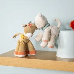 Mini Peluche Vache Mila NATTOU Mila, Lana Et Zoë -Nattou mini peluche vache mila nattou mila lana et zoe 2