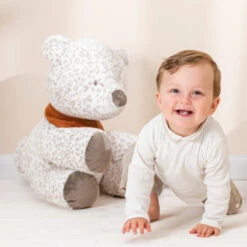 Peluche 75cm Jungo Le Léopard Des Neige NATTOU Boris & Jungo -Nattou peluche 75cm jungo le leopard des neige nattou boris jungo 3