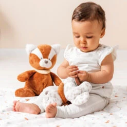 Peluche Mini-musical Jungo NATTOU Boris & Jungo -Nattou peluche mini musical jungo nattou boris jungo 2