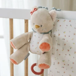 Peluche Musicale Chat Lana NATTOU Mila Lana Et Zoë -Nattou peluche musicale chat lana nattou mila lana et zoe 1