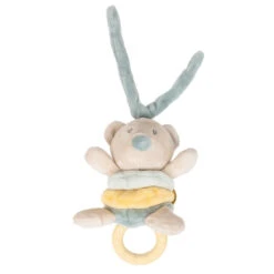 Peluche Vibrante Jules L’ours NATTOU Roméo, Jules & Sally -Nattou peluche vibrante jules lours nattou romeo jules sally 1 2