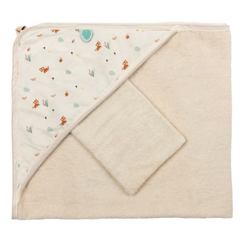 Sortie De Bain + Gant NATTOU Boris & Jungo 3 Sortie De Bain + Gant NATTOU Boris & Jungo