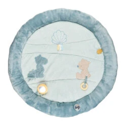 Tapis-pouf Avec Arche NATTOU Roméo, Jules & Sally -Nattou tapis pouf avec arche nattou romeo jules sally 1 2