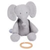 Peluche Musicale En Tricot NATTOU Tembo Gris -Nattou tem musical tricot 1
