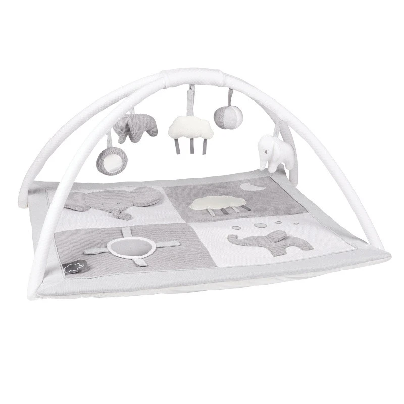 Tapis D'éveil Avec Arches NATTOU Tembo Blanc 3 Tapis D'éveil Avec Arches NATTOU Tembo Blanc