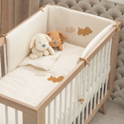 Tour De Lit Jacquard NATTOU Charlie -Nattou tour de lit jacquard nattou charlie 3